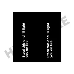 فندک Steal This مشکی - هیچ استور - خرید اینترنتی اکسسوری فانتزی