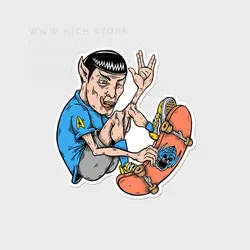 استیکر زامبی اسکیت سوار - هیچ استور - خرید اینترنتی اکسسوری فانتزی