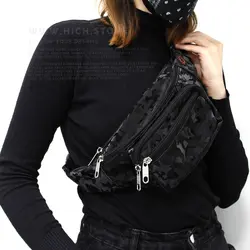 کیف کمری چریکی مشکی - هیچ استور - خرید اینترنتی اکسسوری فانتزی