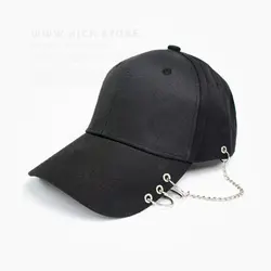 کلاه بیسبالی پیرسینگ و زنجیر - هیچ استور - خرید اینترنتی اکسسوری فانتزی
