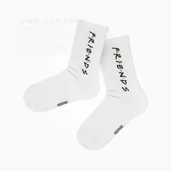 جوراب فرندز سفید - هیچ استور - خرید اینترنتی اکسسوری فانتزی