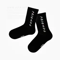 جوراب فرندز مشکی - هیچ استور - خرید اینترنتی اکسسوری فانتزی