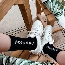 جوراب فرندز مشکی - هیچ استور - خرید اینترنتی اکسسوری فانتزی