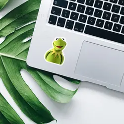 استیکر کرمیت خوشحال - هیچ استور - خرید اینترنتی اکسسوری فانتزی