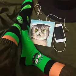 جوراب ریکی مورتی - تا‌به‌تا - هیچ استور - خرید اینترنتی اکسسوری فانتزی