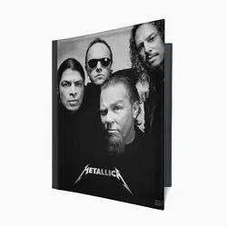 کلاسور طرح متالیکا - هیچ استور - خرید اینترنتی اکسسوری فانتزی