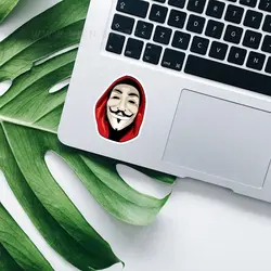 استیکر مانی هیست - هیچ استور - خرید اینترنتی اکسسوری فانتزی