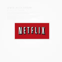 استیکر Netflix - هیچ استور - خرید اینترنتی اکسسوری فانتزی
