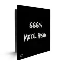 کلاسور متال هد - هیچ استور - خرید اینترنتی اکسسوری فانتزی