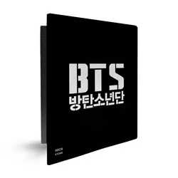 کلاسور BTS لوگو - هیچ استور - خرید اینترنتی اکسسوری فانتزی