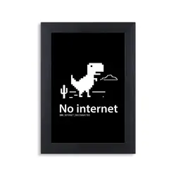 تابلو No Internet - هیچ استور - خرید اینترنتی اکسسوری فانتزی