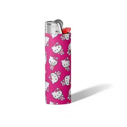 فندک کیتی پترن صورتی - هیچ استور - خرید اینترنتی اکسسوری فانتزی