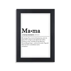 تابلو Mama نوشته - هیچ استور - خرید اینترنتی اکسسوری فانتزی