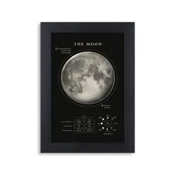 تابلو نقشه ماه - هیچ استور - خرید اینترنتی اکسسوری فانتزی