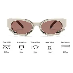 عینک ماری سفید - هیچ استور - خرید اینترنتی اکسسوری فانتزی