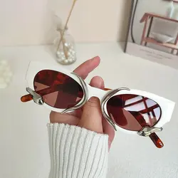 عینک ماری سفید - هیچ استور - خرید اینترنتی اکسسوری فانتزی