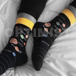 جوراب طرح منظومه شمسی - هیچ استور - خرید اینترنتی اکسسوری فانتزی