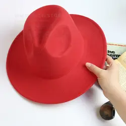 کلاه فدورا قرمز - هیچ استور - خرید اینترنتی اکسسوری فانتزی