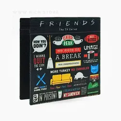 کیف پول فرندز پترن - هیچ استور - خرید اینترنتی اکسسوری فانتزی