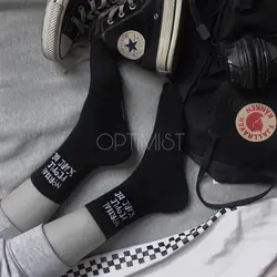 جوراب Normal People Scare Me - هیچ استور - خرید اینترنتی اکسسوری فانتزی