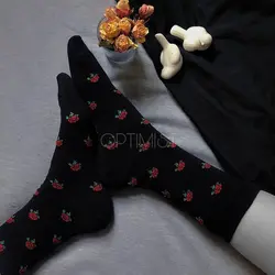 جوراب طرح گل رز - هیچ استور - خرید اینترنتی اکسسوری فانتزی