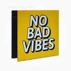 کیف پول No Bad Vibes - هیچ استور - خرید اینترنتی اکسسوری فانتزی
