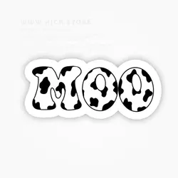 استیکر MOO گاوی - هیچ استور - خرید اینترنتی اکسسوری فانتزی