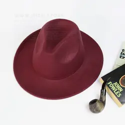 کلاه فدورا زرشکی - هیچ استور - خرید اینترنتی اکسسوری فانتزی