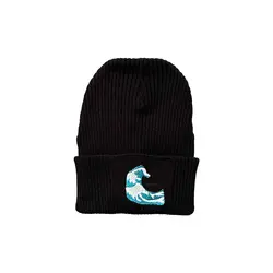 کلاه بافت موج گلدوزی - هیچ استور - خرید اینترنتی اکسسوری فانتزی