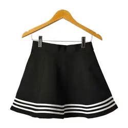 دامن مشکی سه خط - هیچ استور - خرید اینترنتی اکسسوری فانتزی