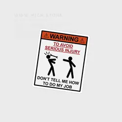 استیکر Dont tell Me How - هیچ استور - خرید اینترنتی اکسسوری فانتزی