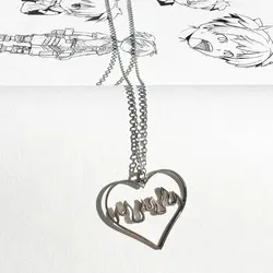 گردنبند قلب آتشین - هیچ استور - خرید اینترنتی اکسسوری فانتزی