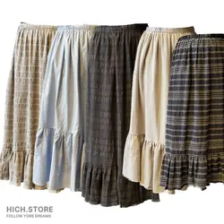 دامن بلند کرم - هیچ استور - خرید اینترنتی اکسسوری فانتزی