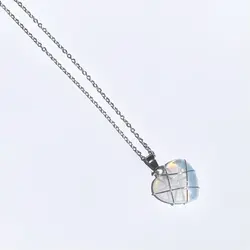 گردنبند قلب باربی سفید - هیچ استور - خرید اینترنتی اکسسوری فانتزی