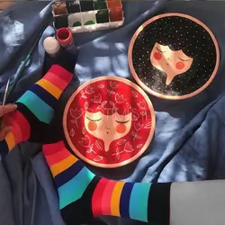 جوراب رنگارنگ تیره - هیچ استور - خرید اینترنتی اکسسوری فانتزی