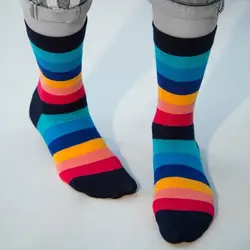 جوراب رنگارنگ تیره - هیچ استور - خرید اینترنتی اکسسوری فانتزی