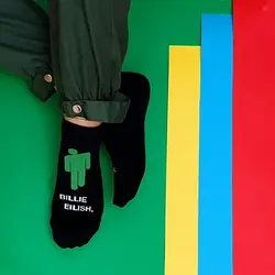 جوراب بیلی آیلیش مشکی - هیچ استور - خرید اینترنتی اکسسوری فانتزی