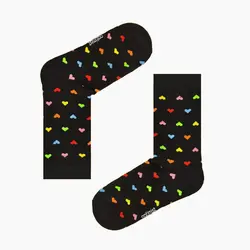 جوراب قلب رنگی رنگی - هیچ استور - خرید اینترنتی اکسسوری فانتزی