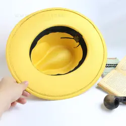کلاه فدورا زرد - هیچ استور - خرید اینترنتی اکسسوری فانتزی