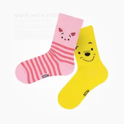 جوراب وینی پو - تا‌به‌تا - هیچ استور - خرید اینترنتی اکسسوری فانتزی