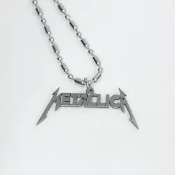 پلاک metallica - هیچ استور - خرید اینترنتی اکسسوری فانتزی