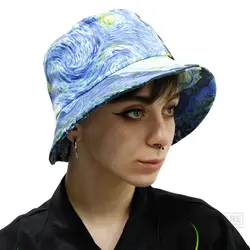 کلاه باکت شب پر ستاره مخمل - هیچ استور - خرید اینترنتی اکسسوری فانتزی