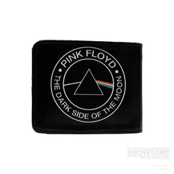 کیف پول چرم pink floyd - هیچ استور - خرید اینترنتی اکسسوری فانتزی