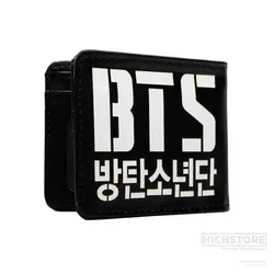 کیف پول چرم بی تی اس - هیچ استور - خرید اینترنتی اکسسوری فانتزی