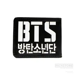 کیف پول چرم بی تی اس - هیچ استور - خرید اینترنتی اکسسوری فانتزی