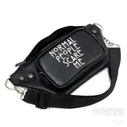 کیف کمری normal people scare me - هیچ استور - خرید اینترنتی اکسسوری فانتزی