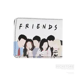 کیف پول چرم فرندز - هیچ استور - خرید اینترنتی اکسسوری فانتزی