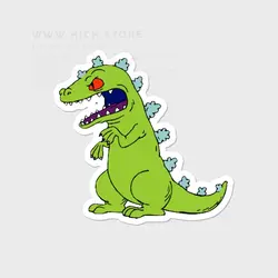 استیکر تی رکس کارتونی - هیچ استور - خرید اینترنتی اکسسوری فانتزی