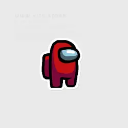 استیکر امانگ آس - هیچ استور - خرید اینترنتی اکسسوری فانتزی