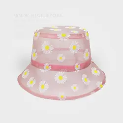 کلاه باکت ترنسپرنت طرح دار - هیچ استور - خرید اینترنتی اکسسوری فانتزی